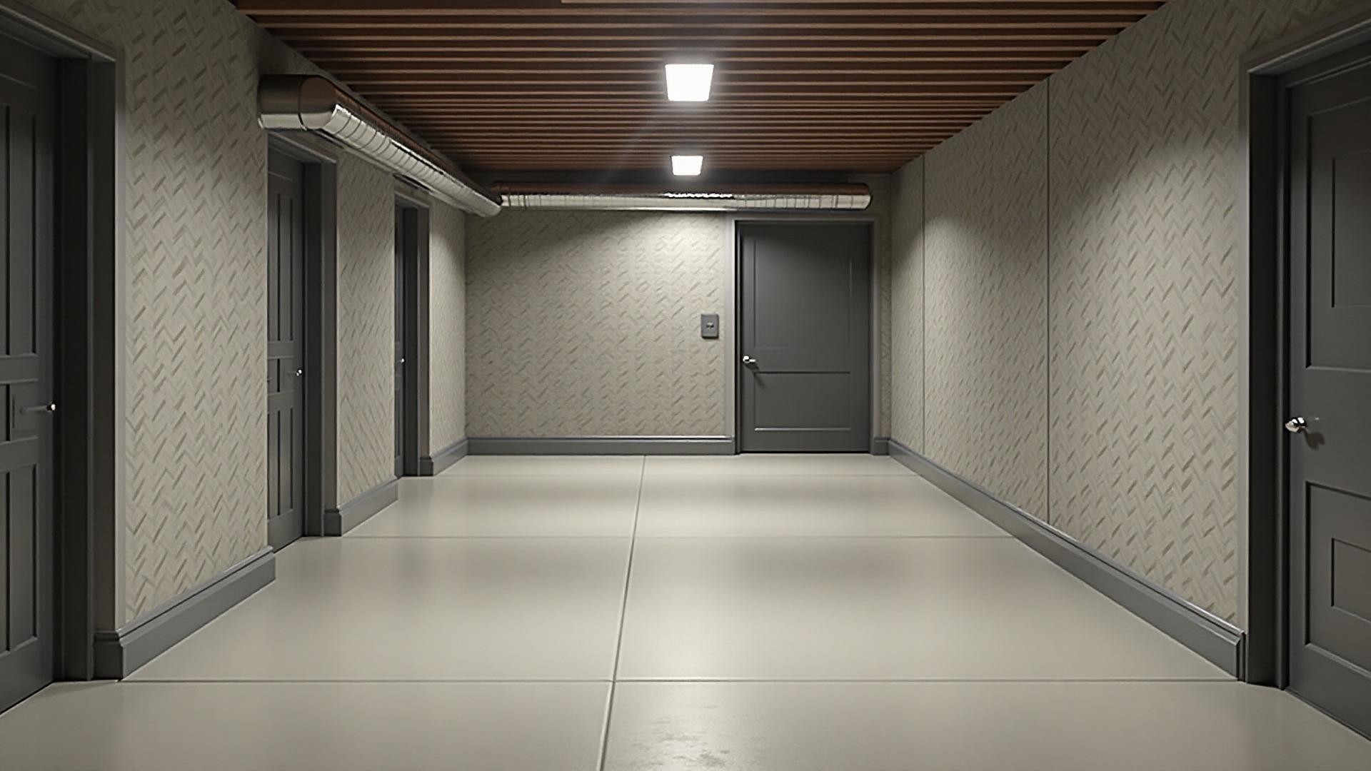Commercial basement finishing