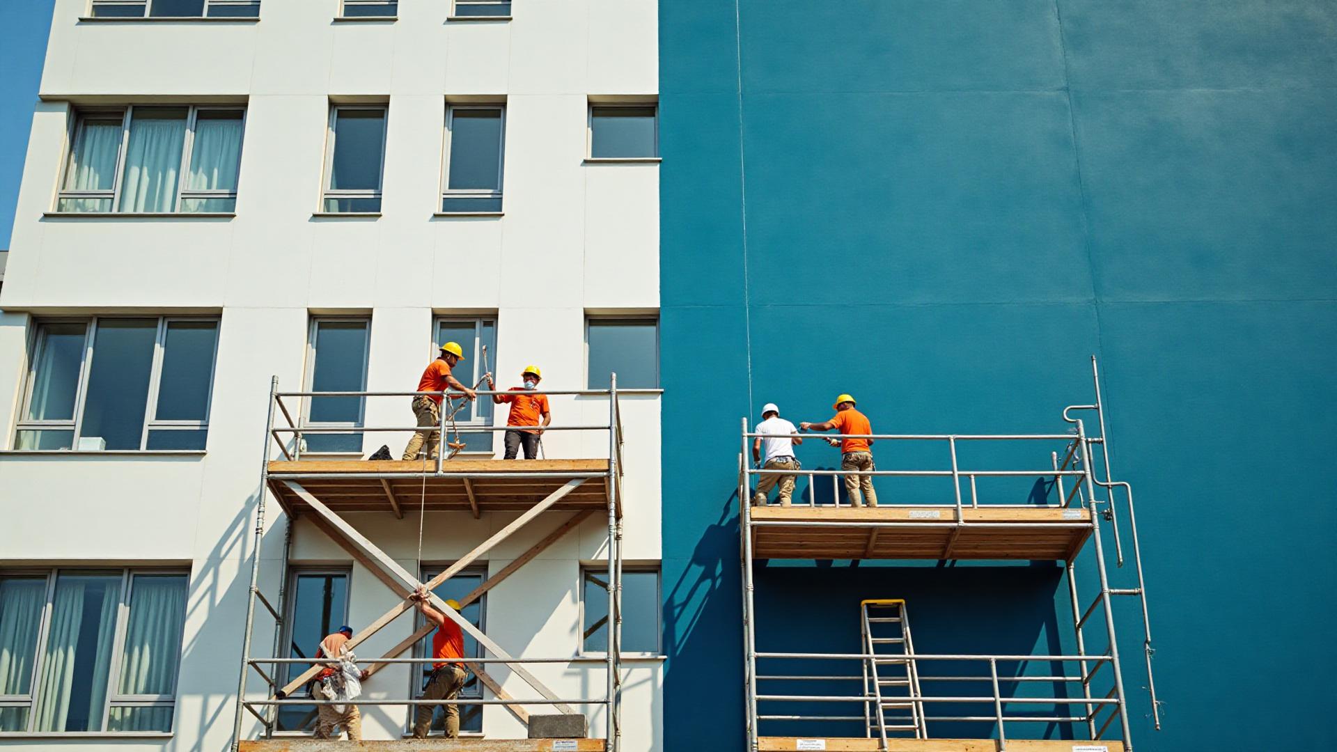 Commercial painting services
