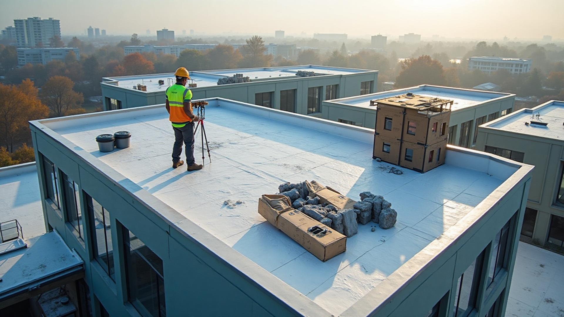 Commercial roofing services