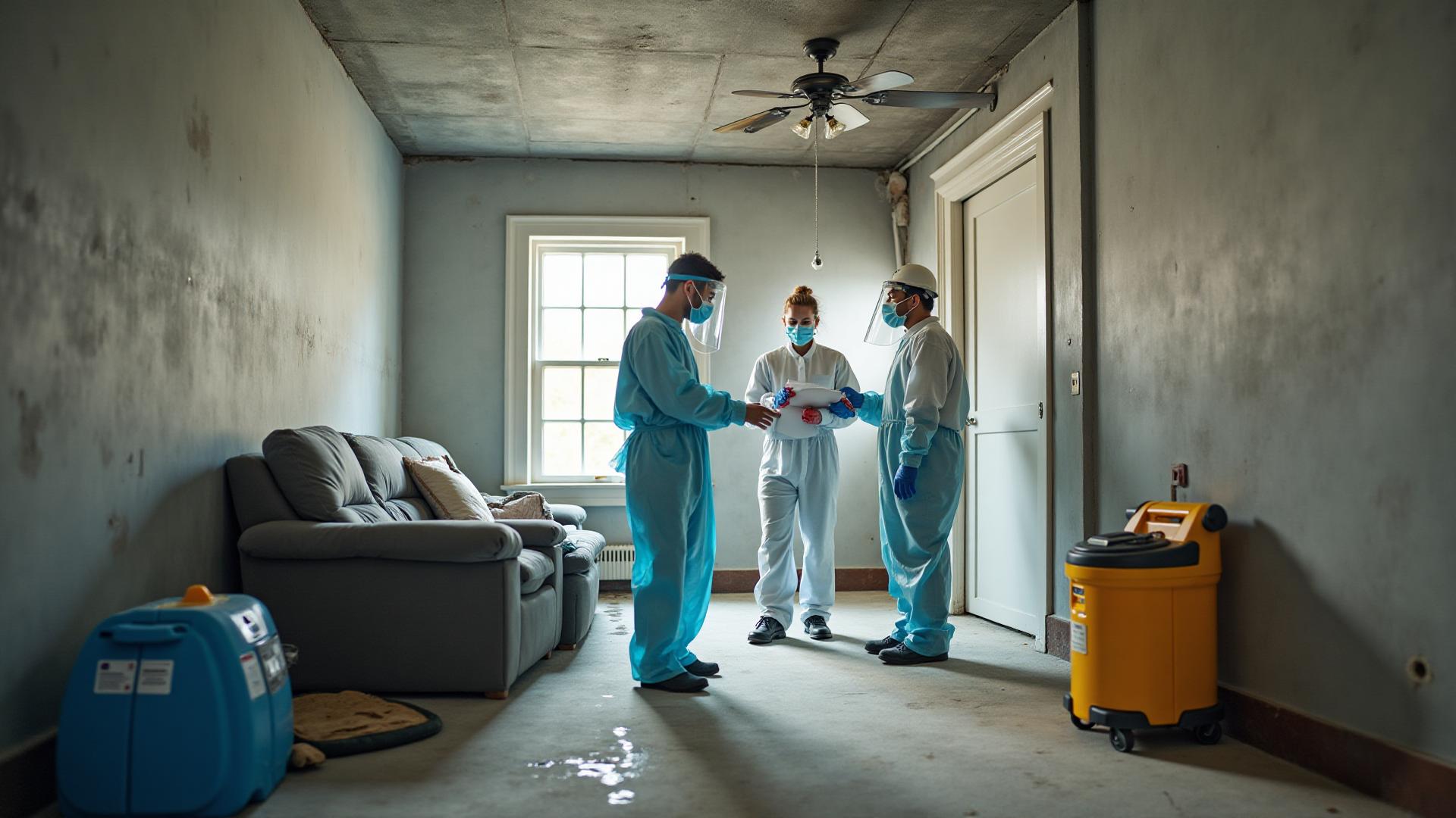 Professional mold mitigation and remediation services