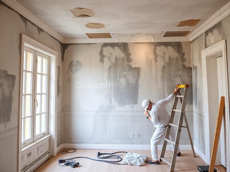 Mold reconstruction work